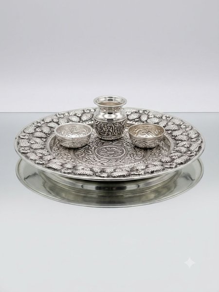 Nakshi Pooja Thali Set